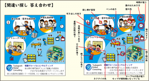 塚腰運送カレンダー2020年6月間違い探し解答