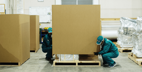 強化ダンボール梱包